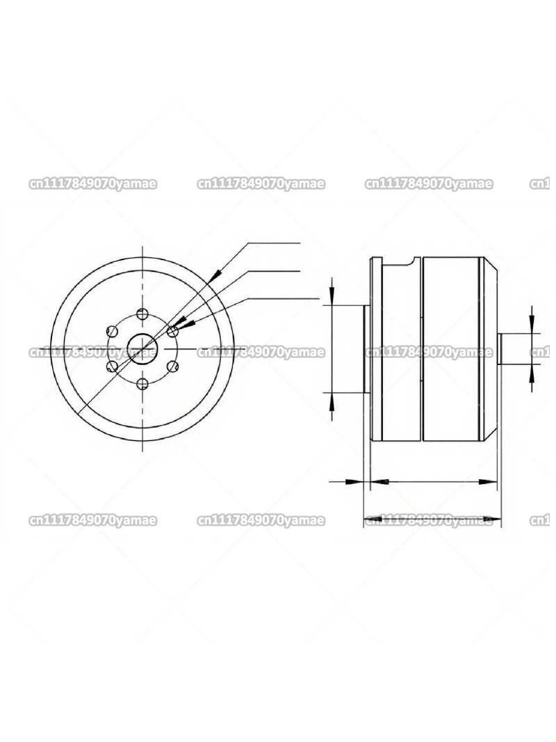 محرك محور BLDC طراز DM-H3510 ب - مراجعة Direct Drive Servo Motor Robotics وسعره